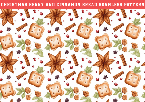 Christmas Berry Cinnamon Bread Pattern: A Festive Design for Creative Projects