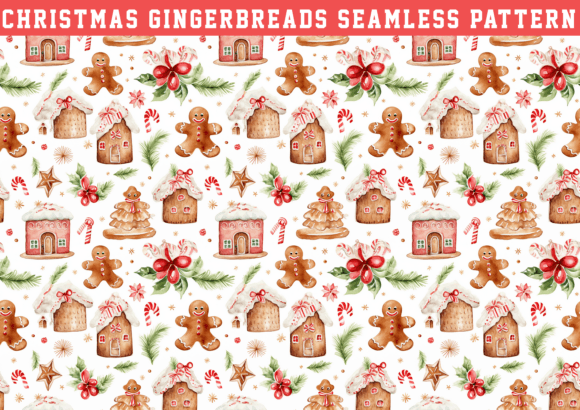 Christmas Gingerbreads Wrapping Pattern: A Creative and Practical Design for All