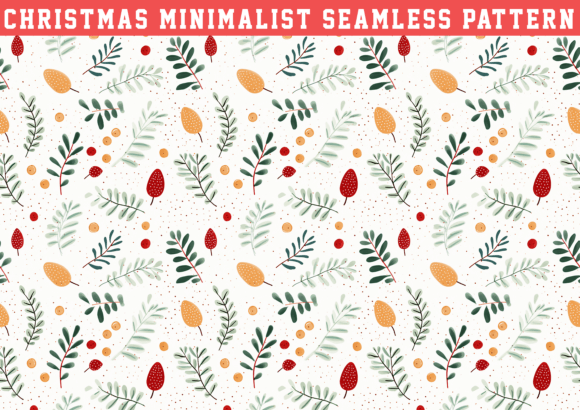 Christmas Minimalist Seamless: A Simple and Elegant Way to Celebrate the Holidays