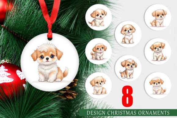 Christmas Ornament Cute Puppy: A Whimsical Addition to Your Holiday Decor