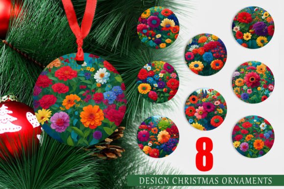 Christmas Ornament Garden Flower: A Unique Blend of Nature and Holiday Cheer