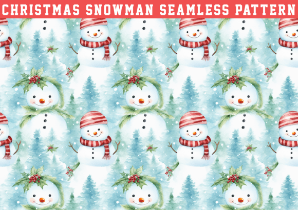 Christmas Snowman Seamless Pattern: A Guide to Choosing and Using It Effectively