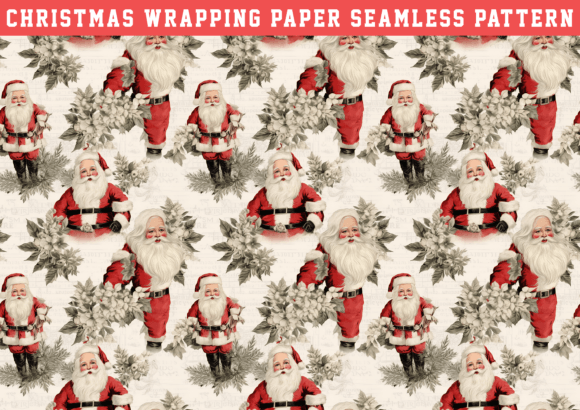Christmas Wrapping Seamless Pattern: A Versatile Digital Resource for Creative Projects