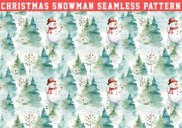 How to Use the Christmas Snowman Seamless Pattern for Creative Projects